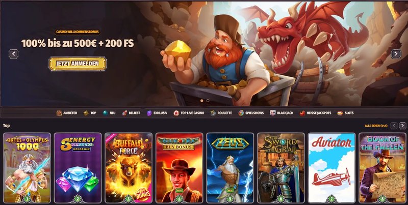 Dragonia casino online in Germany